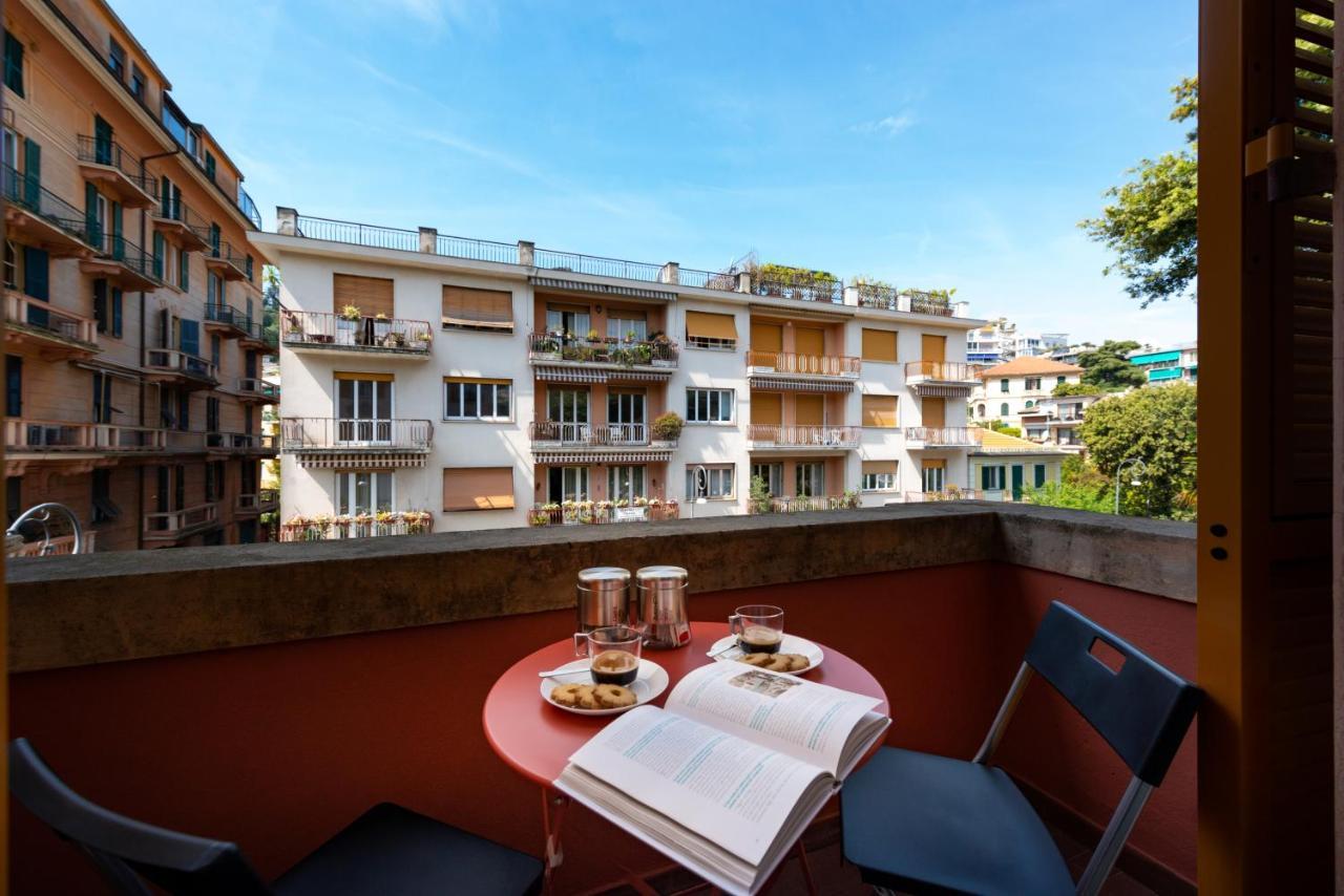 Casa Pier - Centralissima In Villa D'Epoca Rapallo Eksteriør billede